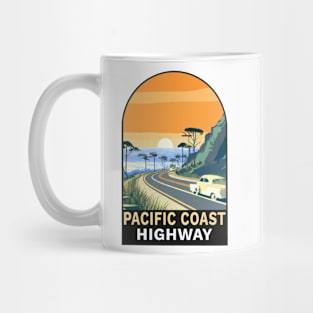 Pacific Coast Highway Decal Mug